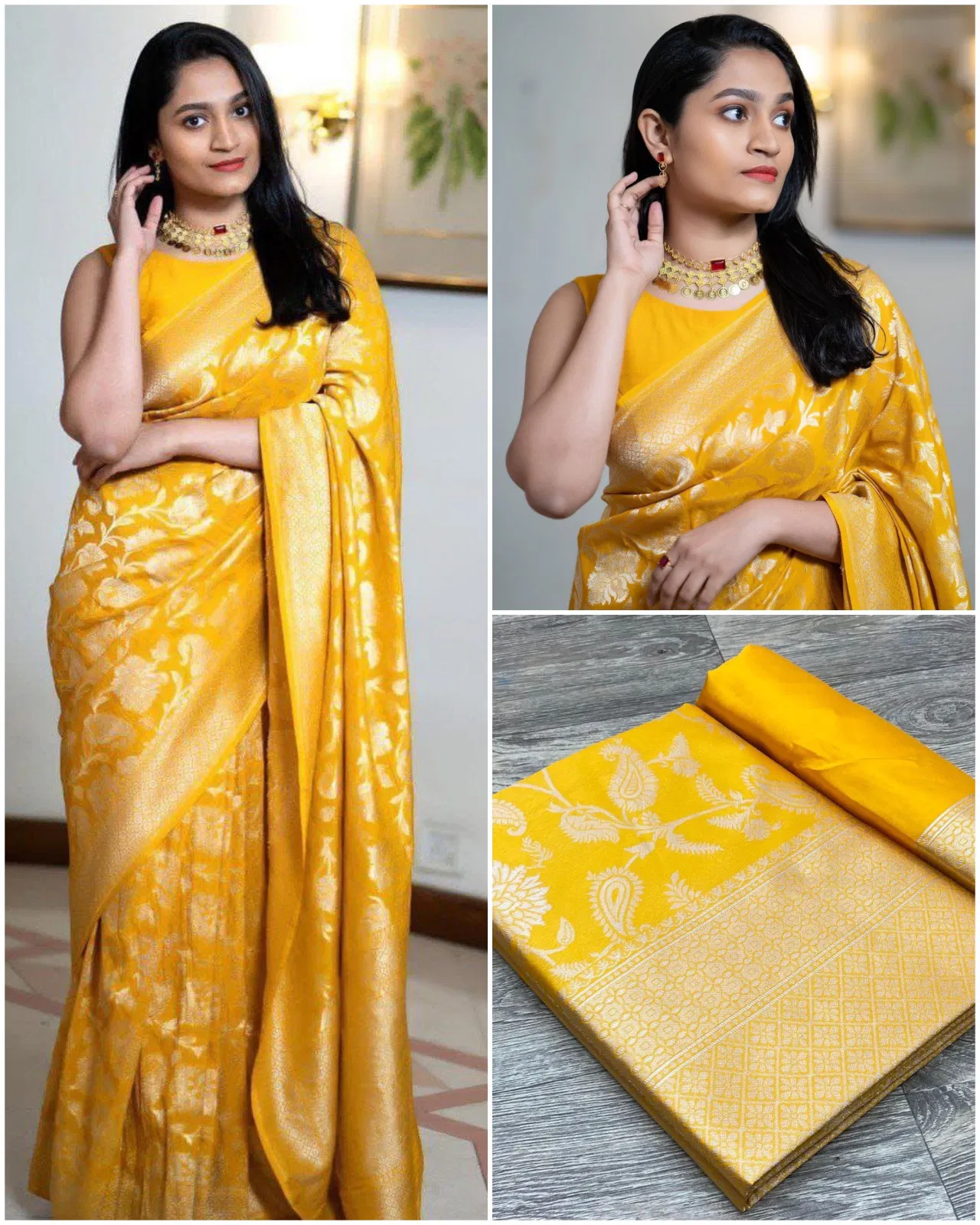 MF 1660 Designer Soft Lichi Silk Saree Wholesale Shop In Surat